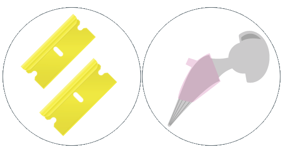 Manual peel and tab methods are two ways to remove SpeedMask maskants.